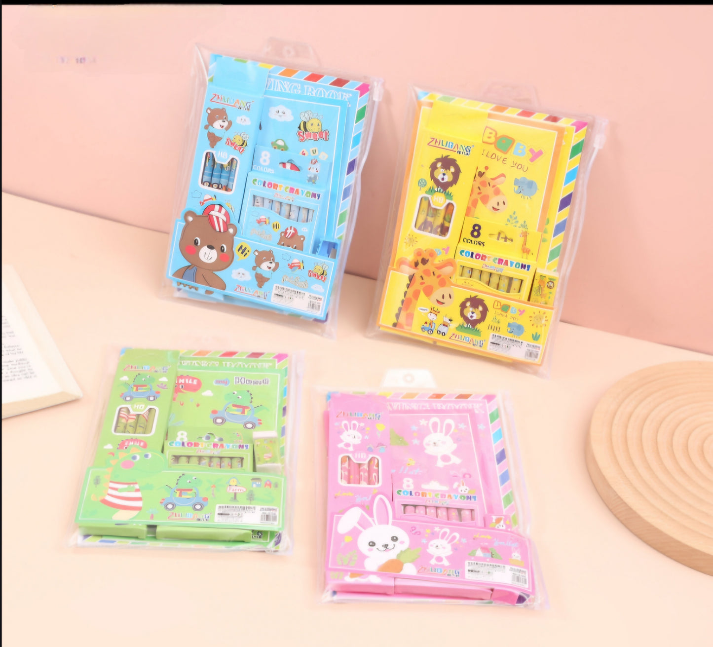 DRAWING SET STATIONERY COMBO SET 6 IN 1