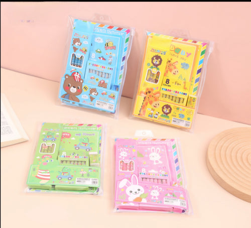 DRAWING SET STATIONERY COMBO SET 6 IN 1