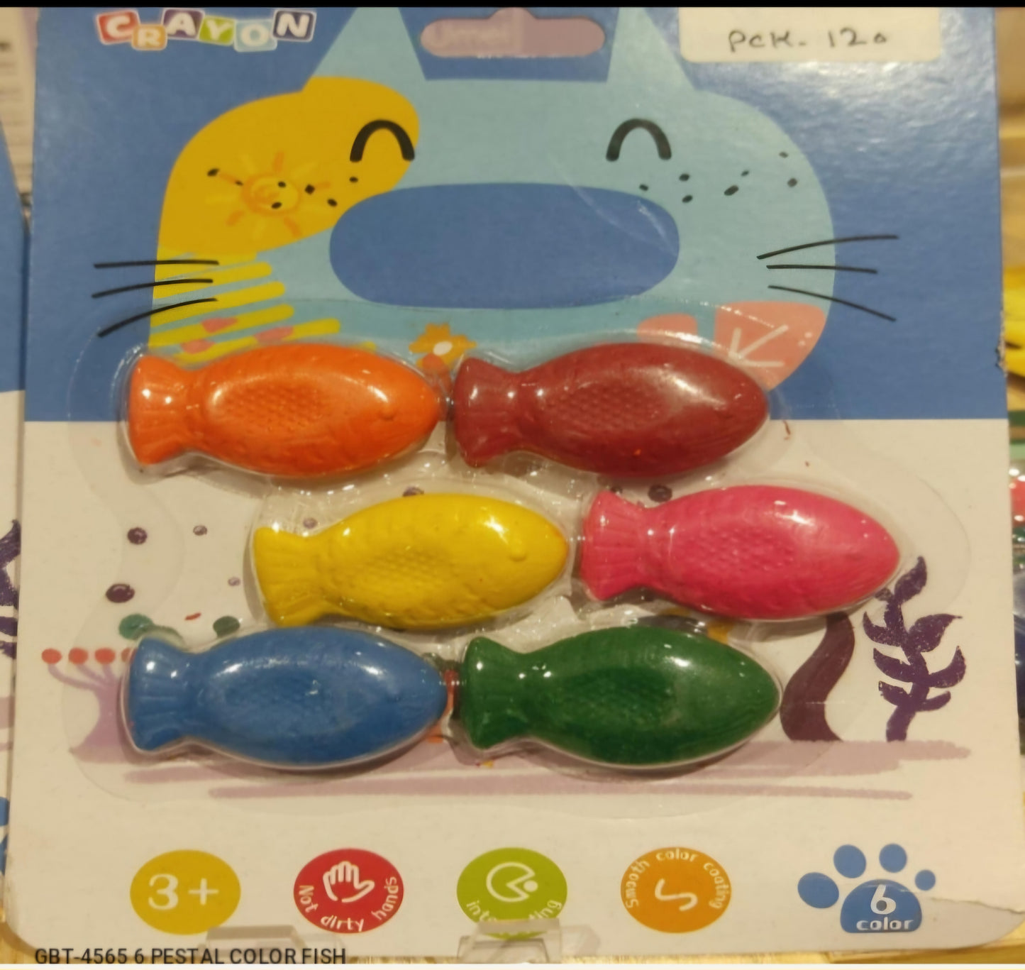 FISH PESTAL COLOUR