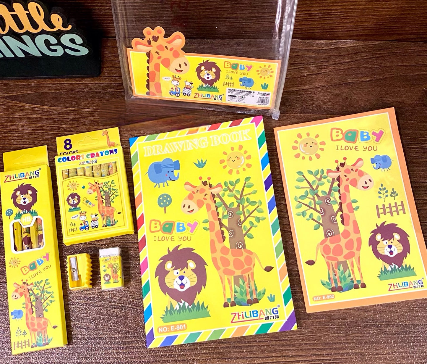 DRAWING SET STATIONERY COMBO SET 6 IN 1